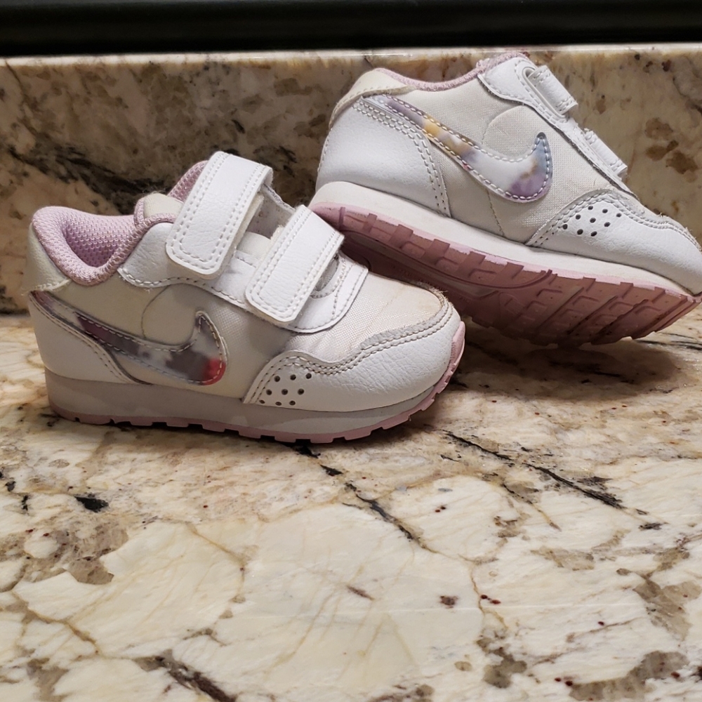 Nike Valiant velcro tie dye trainers